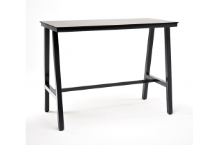 «Рио» стол барный из HPL 140х70см, H110, цвет столешницы «серый гранит»