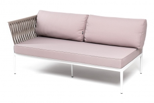 «Касабланка» модуль диванный правый, каркас из алюминия
